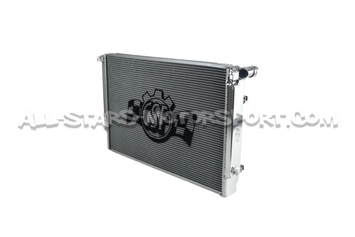 Radiador de aluminio CSF Race para Golf 7 GTI / Golf 8 R / Leon 3 Cupra / S3 8V / TT 8S
