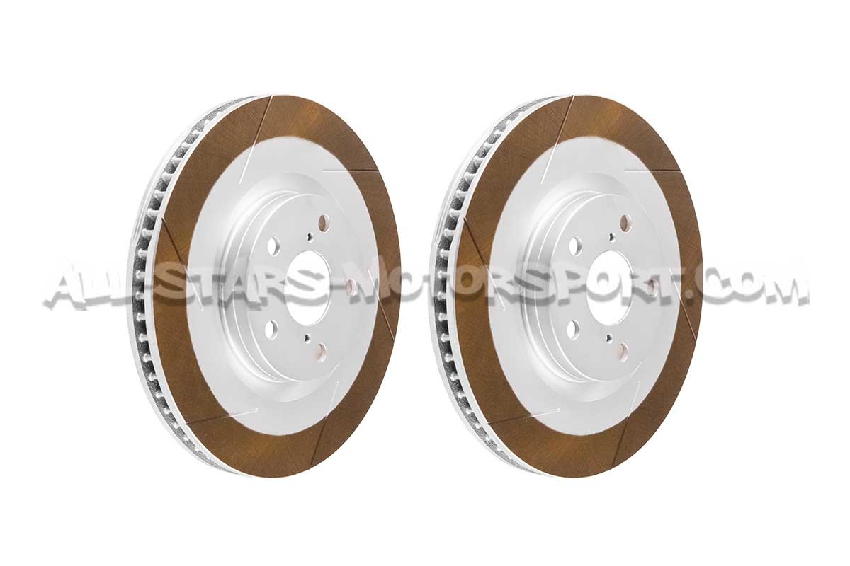 Toyota Supra MK4 2JZ Dixcel FS Slotted Front Brake Discs