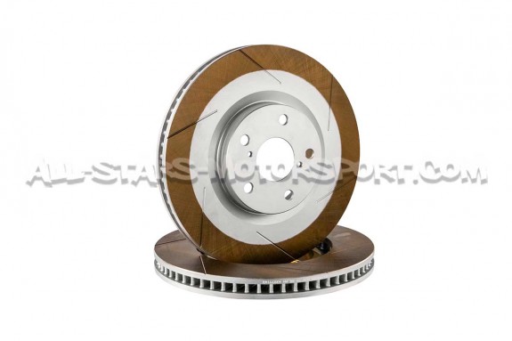 Disques de frein avants rainurés Dixcel FS pour Toyota Supra MK4 2JZ