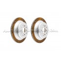 Disques de frein arrières rainurés Dixcel FS pour Toyota Supra MK4 2JZ
