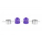 Silentblocks Powerflex de brazos inferiores delanteros para Audi A4, S4, RS4 B8 / A5, S5, RS5 y RS6, RS7 C7