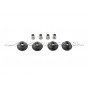 Silentblocs arrières de triangles avants Powerflex pour Audi S3 8L / TT 8N / Golf 4 GTI / R32 / Leon 1M (Race)