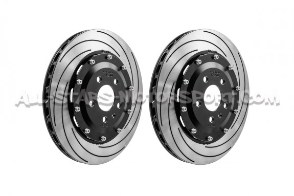 Discos de freno traseros de 2 piezas Tarox F2000 para Audi RS6 C6