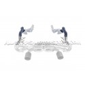 Downpipes decata Armytrix pour Porsche 718 Cayman GT4 RS / Spyder RS