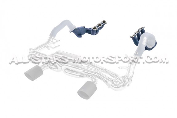 Collecteurs avec cata sport Armytrix pour Porsche 718 Cayman GT4 RS...