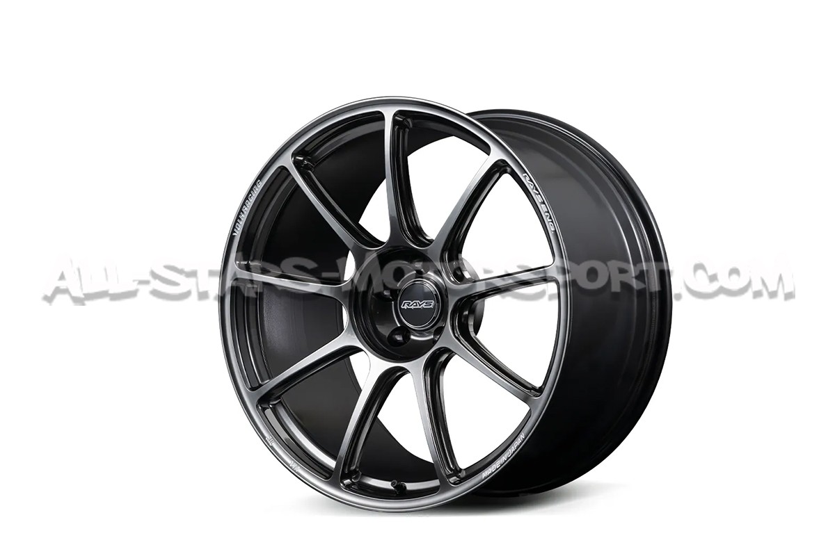 Jante Rays Volk Racing GT90 20x12 - 5x114.3 ET20 - Black Metal