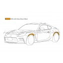 Extensions d'ailes HKS pour Toyota GR86 / Subaru BRZ ZD8