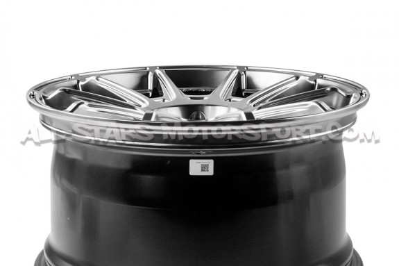 Llanta AME Galerna Refino 18x9.5 - 5x100 ET38 - Hyper Silver