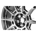 Llanta AME Galerna Refino 18x9.5 - 5x100 ET38 - Hyper Silver