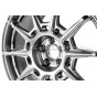 Llanta AME Galerna Refino 18x8.5 - 5x100 ET38 - Hyper Silver