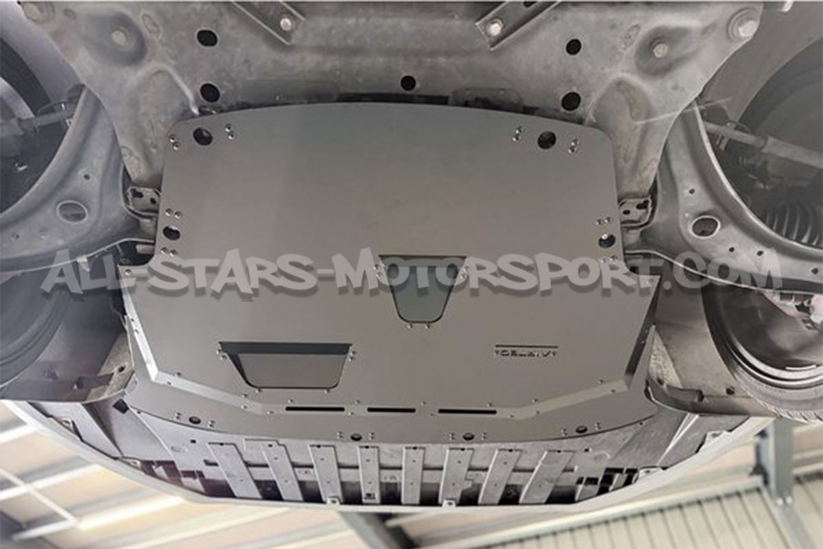 Tapa motor inferior / cubre carter de aluminium Airtec para Ford Fi...
