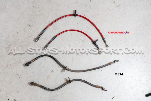 Latiguillos de freno metálicos Goodridge para Toyota Yaris GR Gen.1