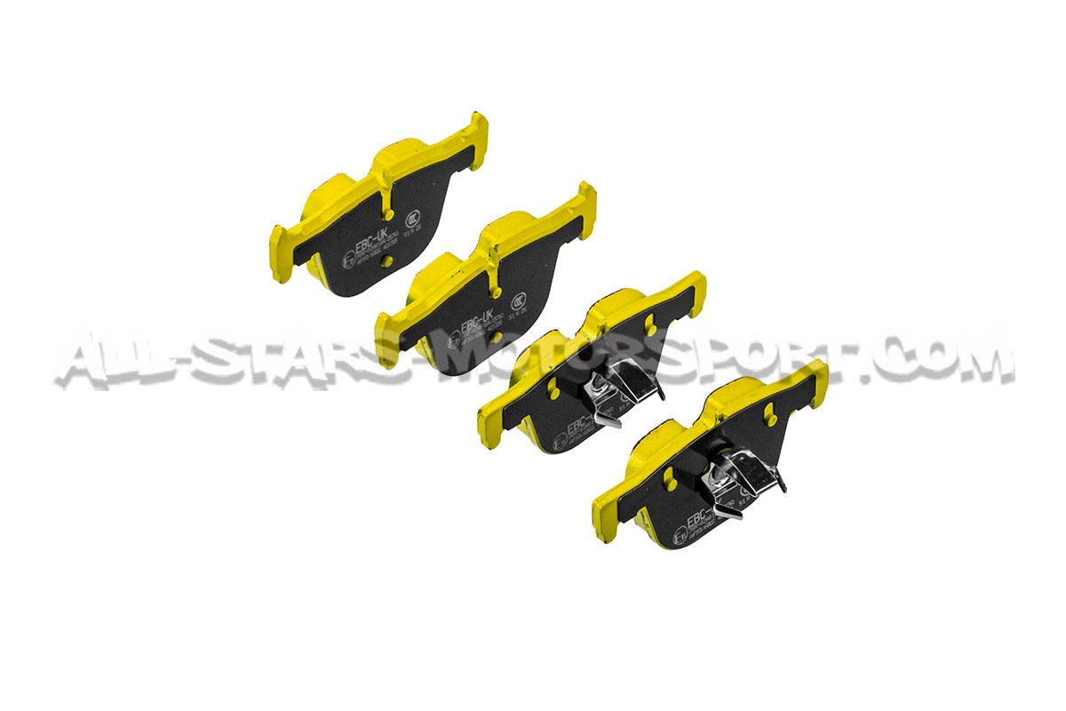 Pastillas de freno traseras EBC Yellow Stuff para BMW 335i / 340i y 435i / 440i F3x