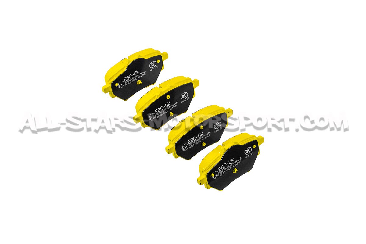 Peugeot 308 GTI EBC Yellow Stuff Rear Brake Pads