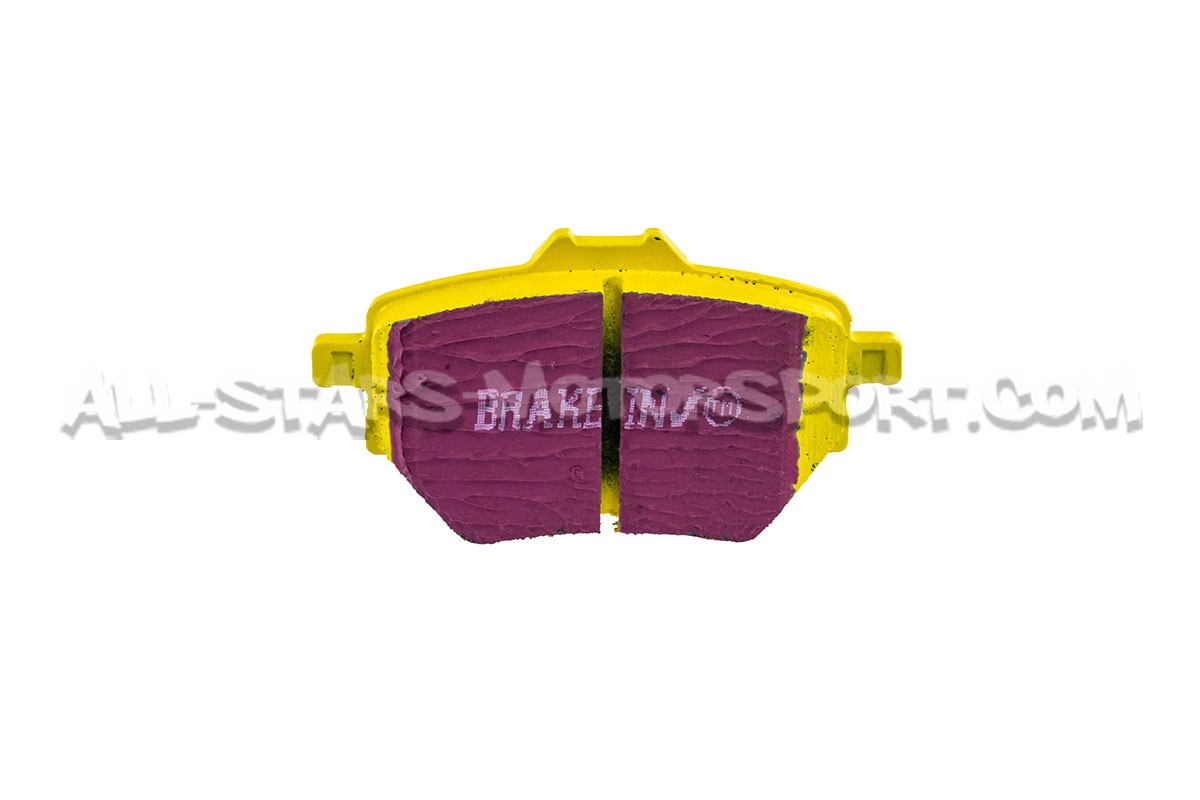 Peugeot 308 GTI EBC Yellow Stuff Rear Brake Pads