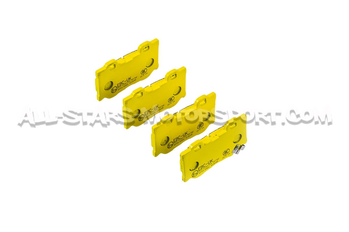 Plaquettes de frein arrieres EBC Yellow Stuff pour Nissan 370Z