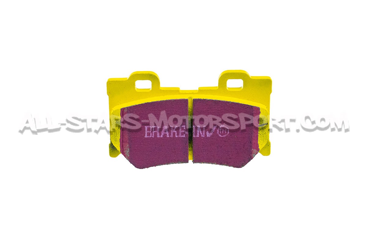 Pastillas de freno traseras EBC Yellow Stuff para Nissan 370Z