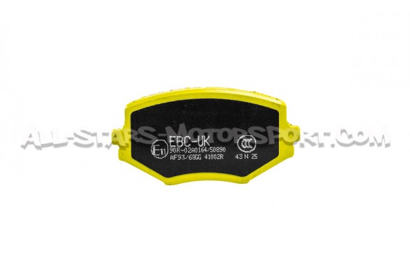 Pastillas de freno delanteras EBC Yellow Stuff para Mazda MX5 NB / ...