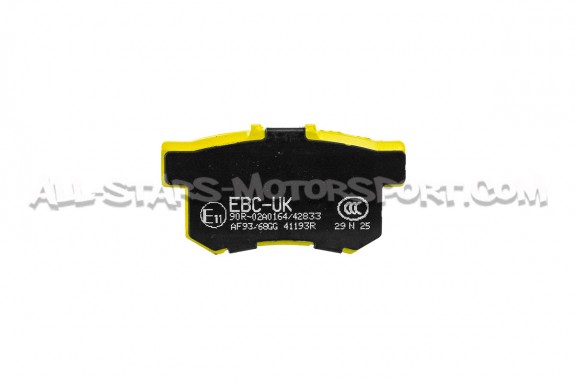 Pastillas de freno traseras EBC Yellow Stuff para Honda Civic Type ...