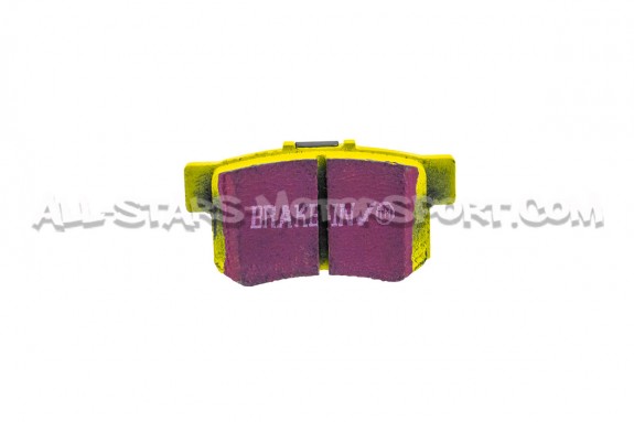 Plaquettes de frein arrieres EBC Yellow Stuff pour Honda Civic Type...