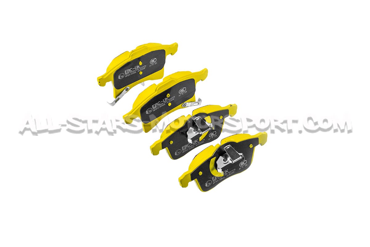 Pastillas de freno delanteras EBC Yellow Stuff para Opel Corsa E / D OPC