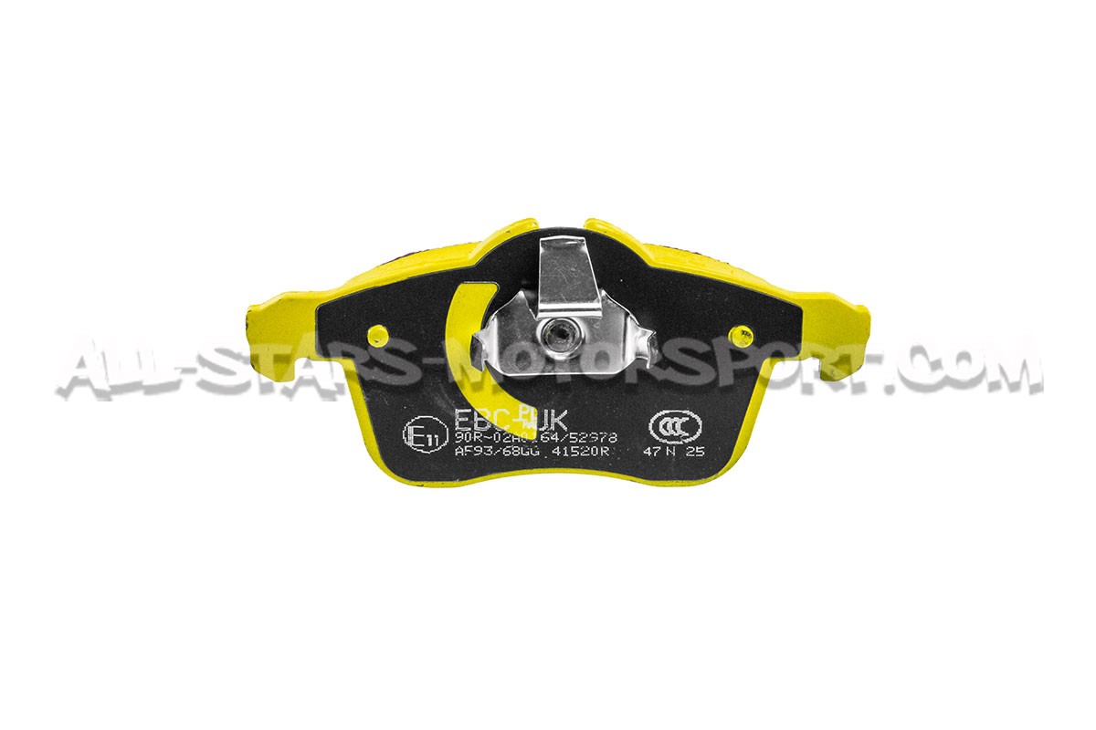 Opel Corsa E / D VXR EBC Yellow Stuff Front Brake Pads