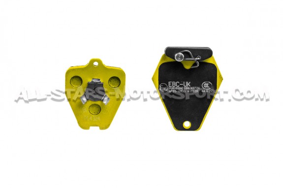Pastillas de freno delanteras EBC Yellow Stuff para Audi S4 B5