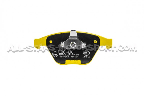 BMW M3 E9x and 1M E82 / 135i E82 EBC Yellow Stuff Front Brake Pads
