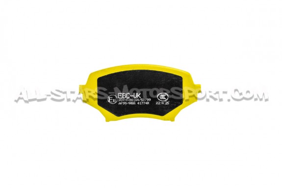 Plaquettes de frein avants EBC Yellow Stuff pour Mazda MX5 NC