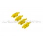 Pastillas de freno traseras EBC Yellow Stuff para Golf 7 R / Golf 7 GTI Clubsport / S3 8V / TTS 8S / Leon 3 Cupra