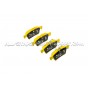 Pastillas de freno traseras EBC Yellow Stuff para Focus 2 ST / Focus 3 ST / RS y Mazda 3 MPS