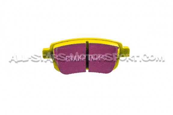 Plaquettes de frein arrieres EBC Yellow Stuff pour Megane 3 RS