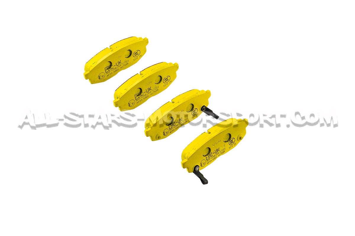 Plaquettes de frein arrieres EBC Yellow Stuff pour Subaru BRZ / Toy...