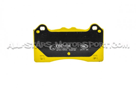 Plaquettes de frein avant EBC Yellow Stuff pour Ford Focus 3 RS