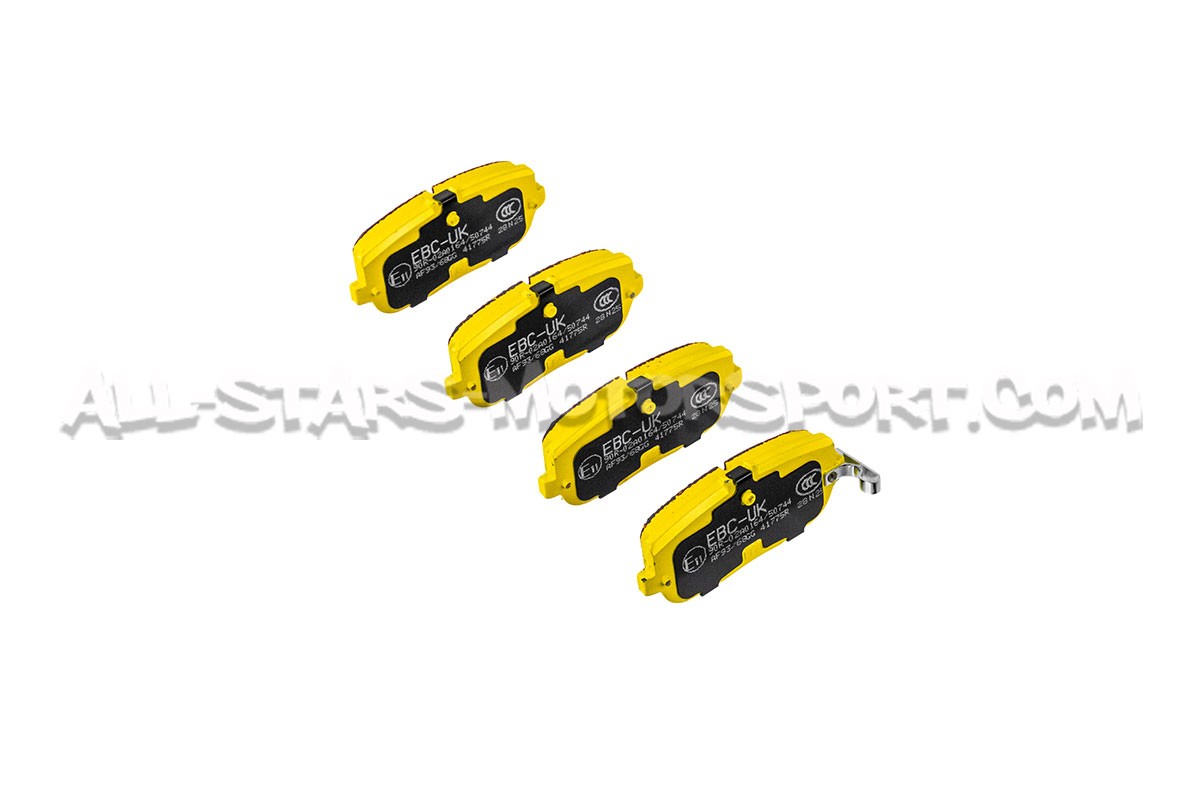 Mazda MX5 NC / MX5 ND EBC Yellow Stuff Rear Brake Pads