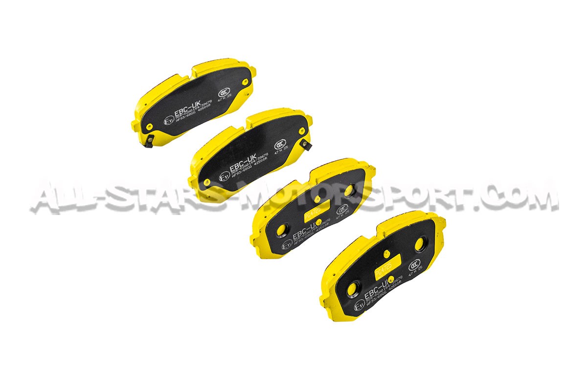 Pastillas de freno delanteras EBC Yellow Stuff para Hyundai I20 N
