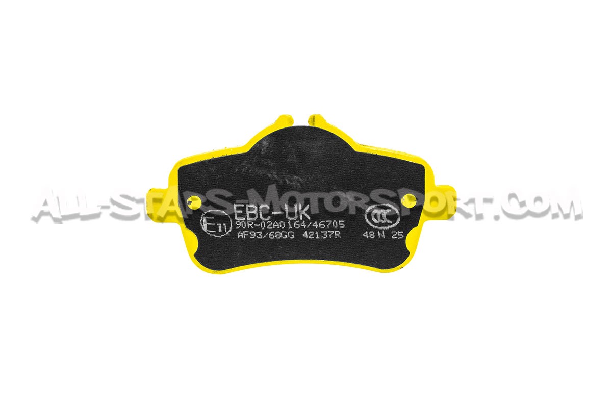 Mercedes A45 W176 / CLA 45 C117 EBC Yellow Stuff Rear Brake Pads