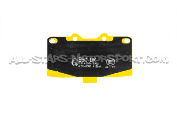 Plaquettes de frein avants EBC Yellow Stuff pour Nissan 200sx S14