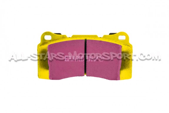 Pastillas de freno traseras EBC Yellow Stuff para Nissan R35 GTR