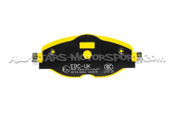 Pastillas de freno delanteras EBC Yellow Stuff para Polo AW GTI / U...
