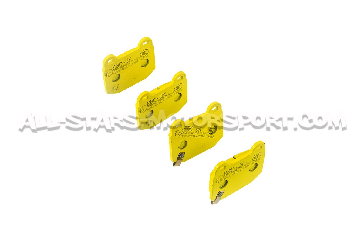 Mitsubishi Lancer Evo 8 / Evo 9 EBC Yellow Stuff Rear Brake Pads
