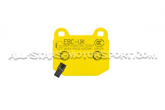 Pastillas de freno traseras EBC Yellow Stuff para Mitsubishi Lancer...