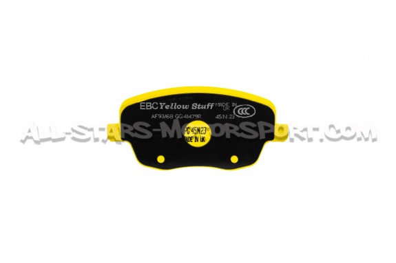 Polo 9N GTI / Fabia 5J vRS EBC Yellow Stuff Front Brake Pads