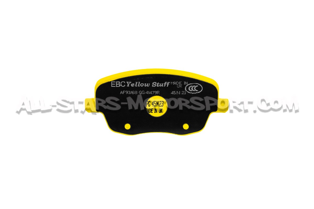 Polo 9N GTI / Fabia 5J vRS EBC Yellow Stuff Front Brake Pads