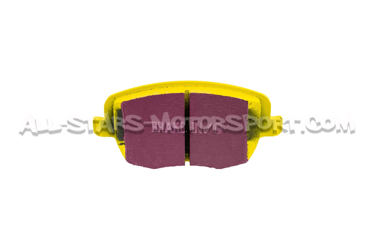 Pastillas de freno delanteras EBC Yellow Stuff para Polo 9N GTI / F...
