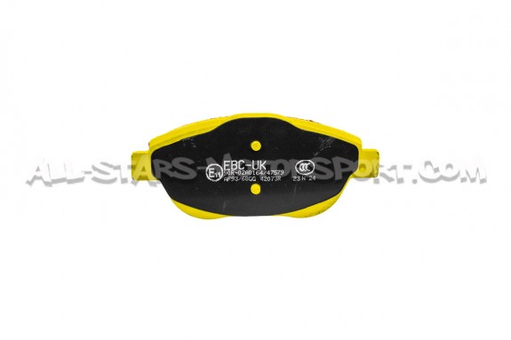 Citroen DS3 1.6 THP (283mm) EBC Yellow Stuff Front Brake Pads