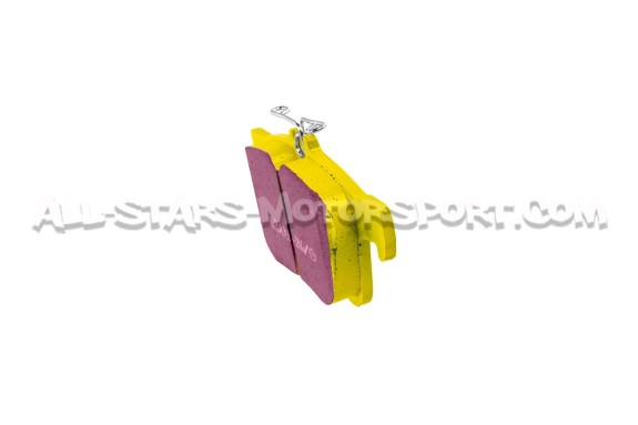 Pastillas de freno traseras EBC Yellow Stuff para Golf 7 GTI / A3 8...