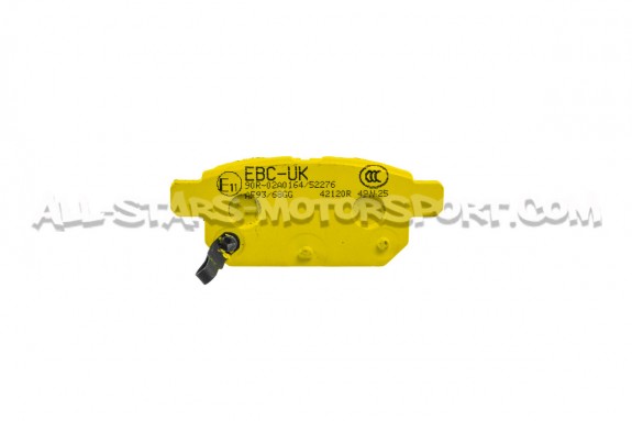 Pastillas de freno traseras EBC Yellow Stuff para Suzuki Swift Spor...