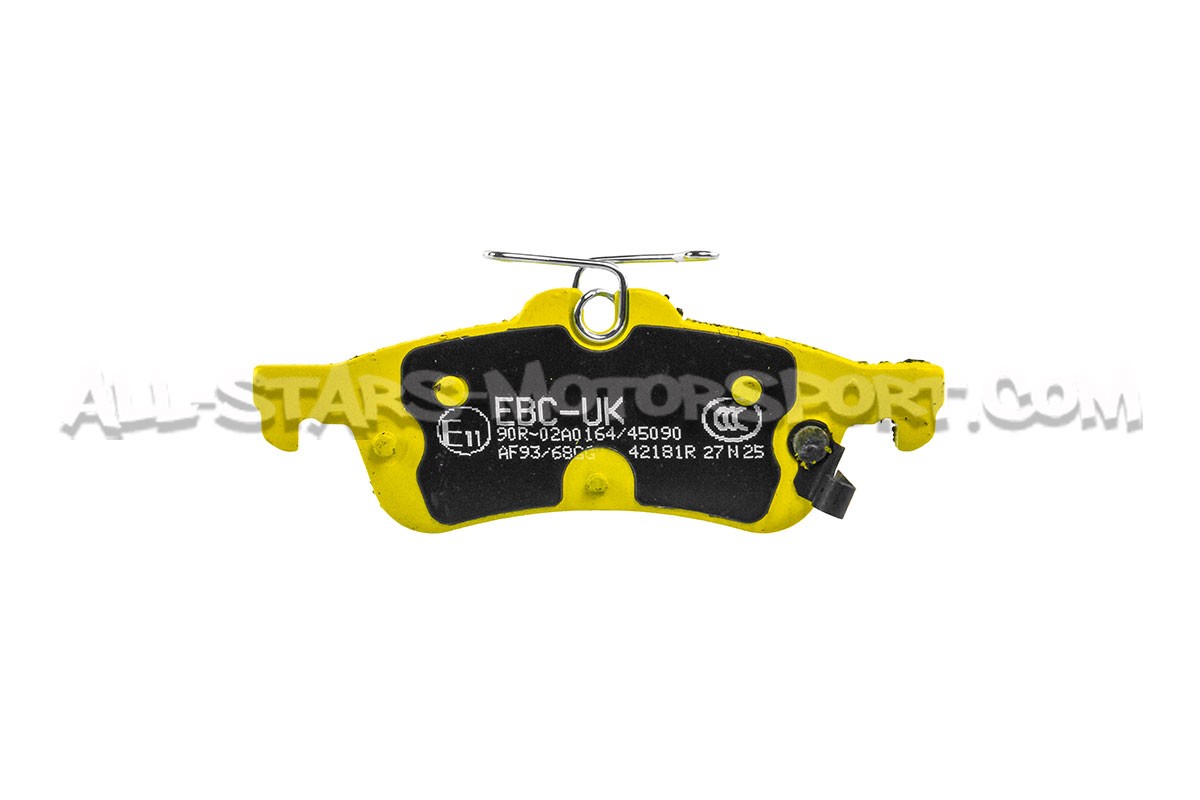Plaquettes de frein arrieres EBC Yellow Stuff pour Honda Civic Type...