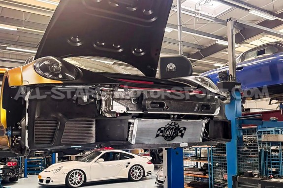 Radiateur central en aluminium CSF Race pour Porsche 911 992 Turbo ...